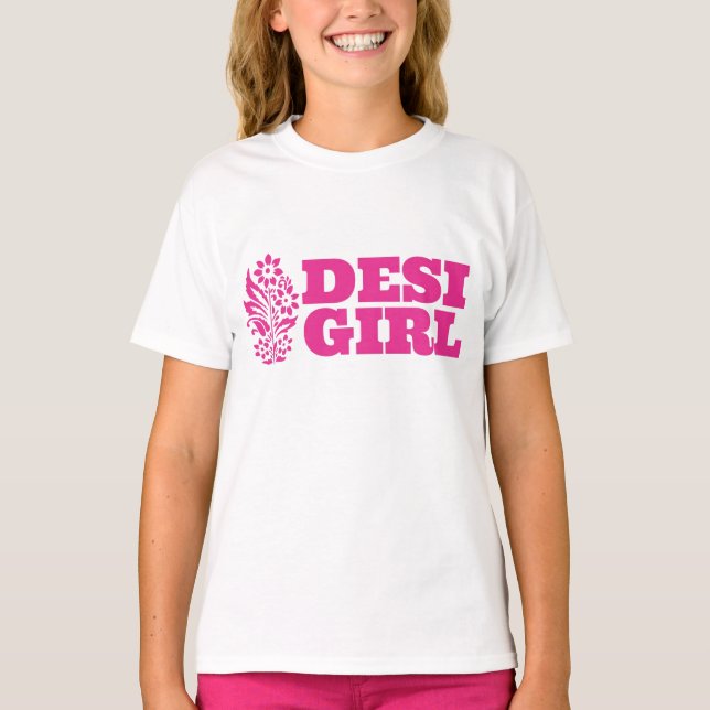 T-shirt Desi Girl - Enfants (Devant)