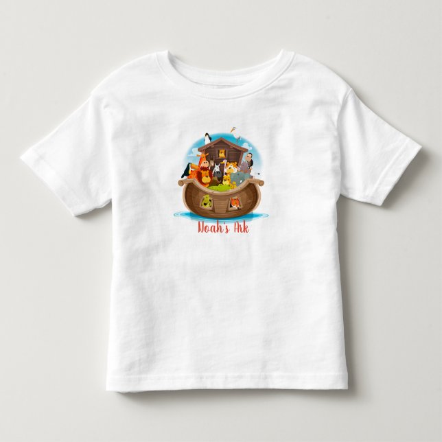 T - Shirt Design 2 - Noah's Ark (Vorderseite)