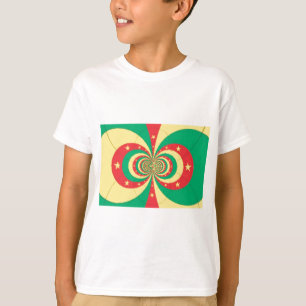 T-shirt Design à cinq branches République du Cameroun