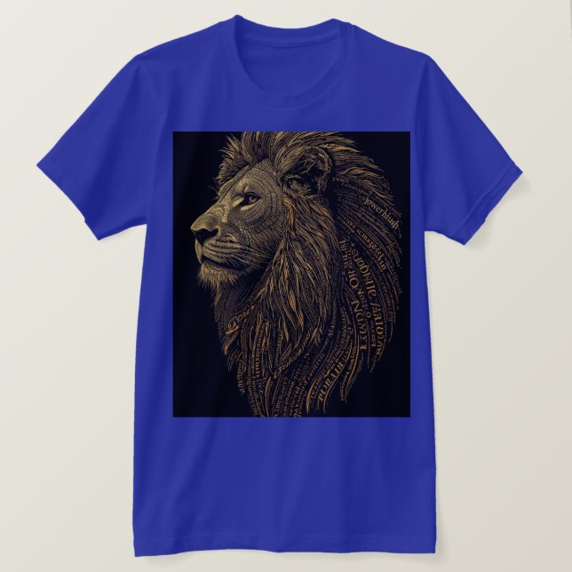 T-shirt Design animal audacieux pour hommes et femmes (Design devant)