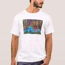 T - Shirt-Design aus originalen Kunstwerken