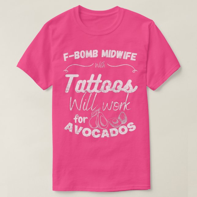 T-shirt Design Avocado13 (Design devant)