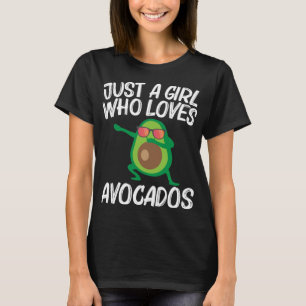 T-shirt Design Avocado mignon Pour Filles Enfants Fruit Sa