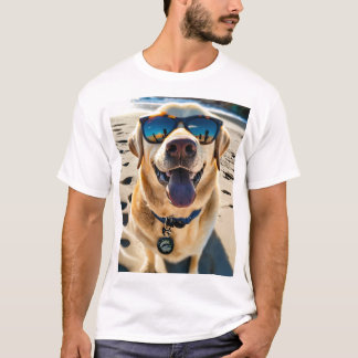 T-shirt design chien