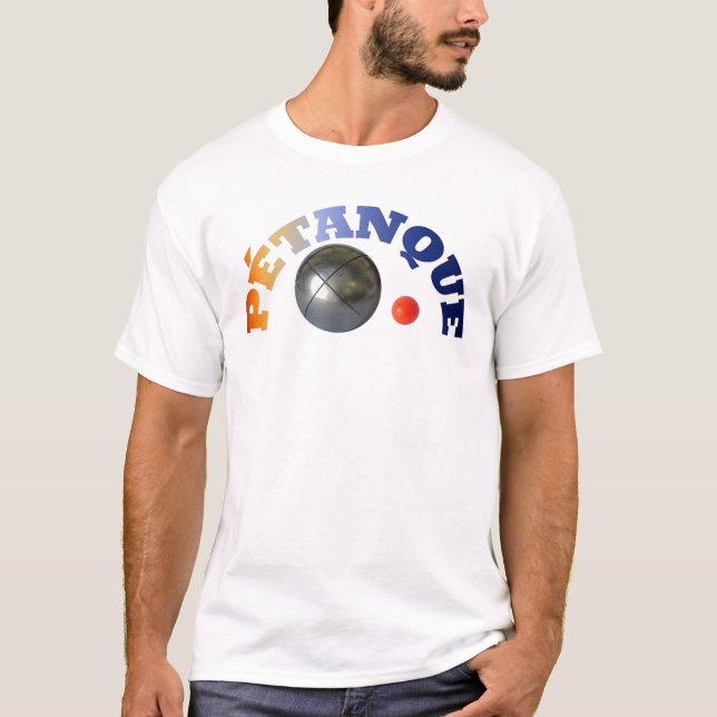 T-shirt Design classique Boules de pétanque (Devant)
