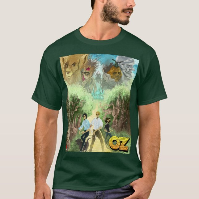 T-shirt design classique OZ (Devant)