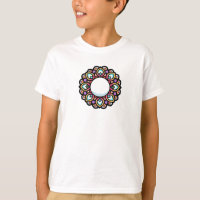 Design coloré de fleurs Mandala