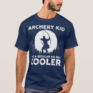T-shirt Design cool De Tir À L'Arc Pour Enfants Archer Hom
