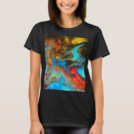 T-shirt Design d'art Abstrait - Coloré