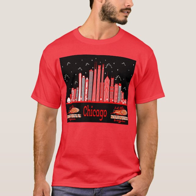 T-shirt design de Chicago (Devant)