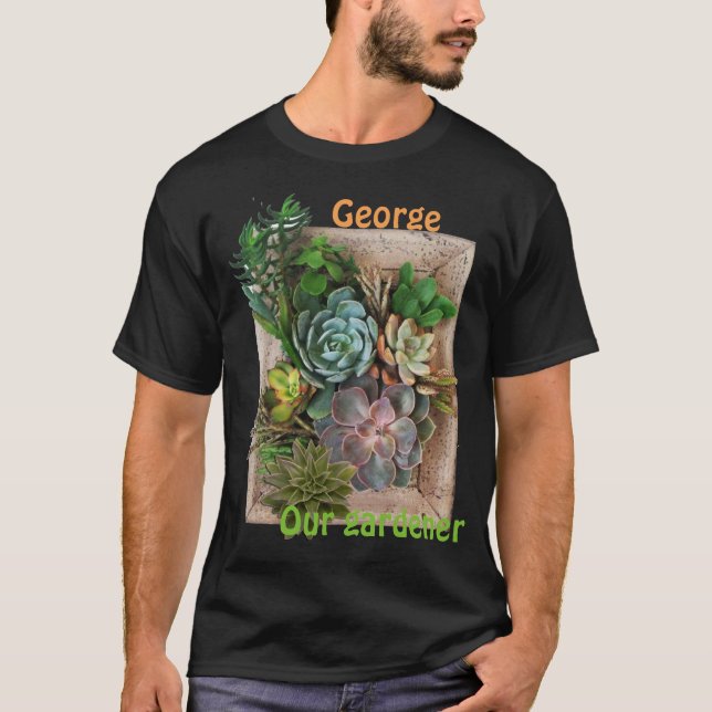 T-shirt Design de jardin réussi (Devant)