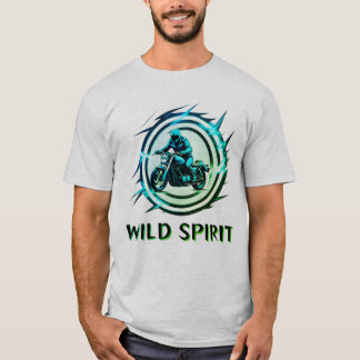 T-shirt design de moto