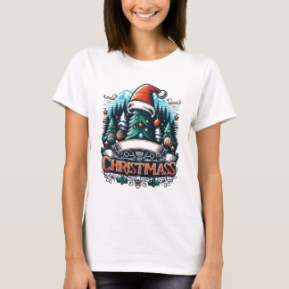 T-shirt Design de Noël