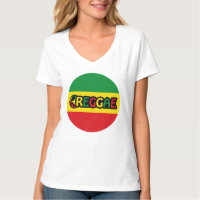 Design de reggae avec couleurs de drapeau reggae