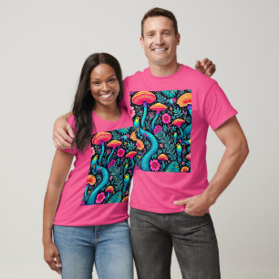 T-shirt Design de rêve fantaisiste enchanté de forêt