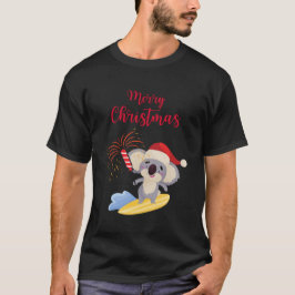 T-shirt Design de surf Koala pour Noël en Australie