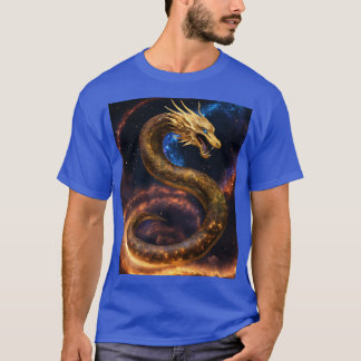 T-shirt Design de tatouage de dragon de fer : Symbole de f
