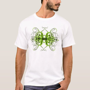T-shirt Design de tatouage Tribal Personnalisé Vert
