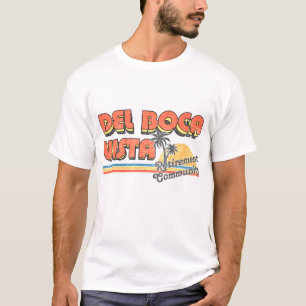 T-shirt design des années 90 du boca vista