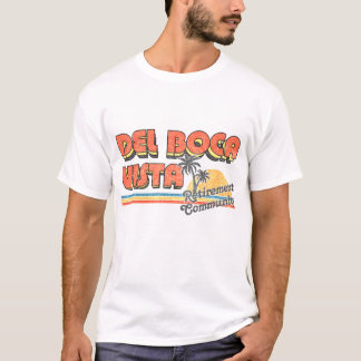 T-shirt design des années 90 du boca vista