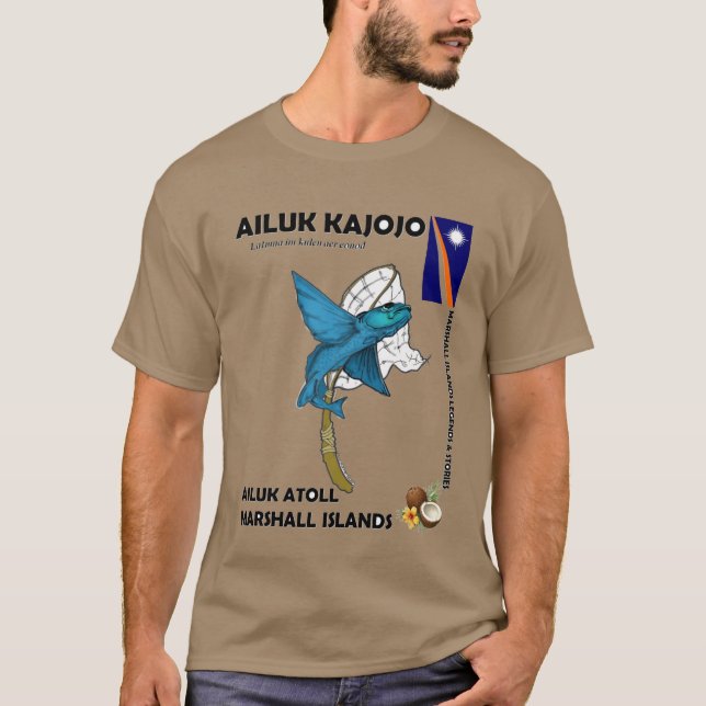 T-shirt Design des Îles Marshall (Devant)