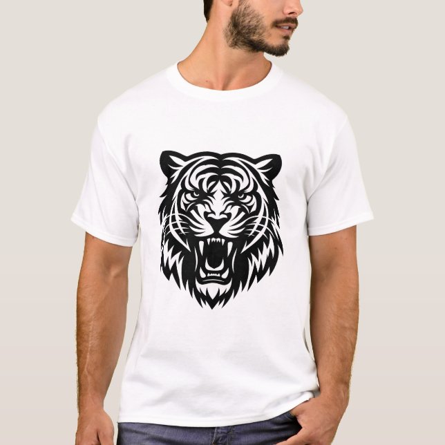 T - Shirt Design des Tiger-Gefechtsverbands Fierce (Vorderseite)