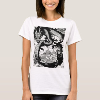 t-shirt design dessin animé tatouage