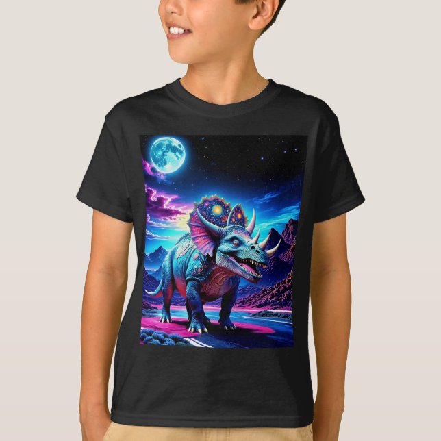 T-shirt Design Dino génial (Devant)
