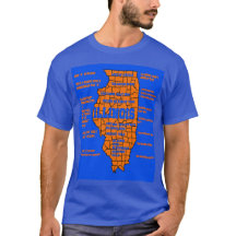 Design drôle de l'Illinois