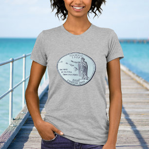 T-shirt Design du quartier d'état de Hawaii