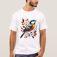 T-shirt design élégant pour oiseaux