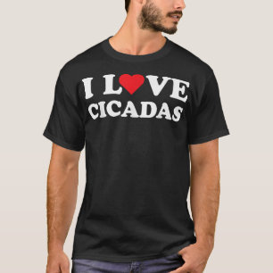 T-shirt Design été mignon pour les amateurs de Cicadas I L