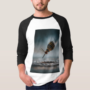T-shirt Design fléchette abeille vol rapide et précis
