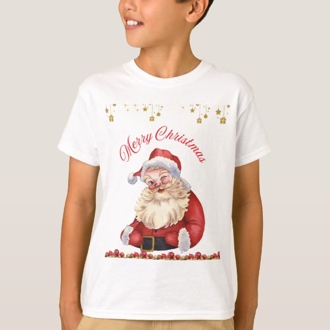 T - Shirt Design for Kids - Christmas Design T - S (Vorderseite)