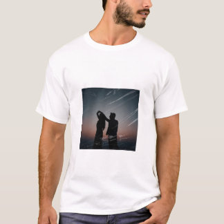 T-Shirt-Design für Paare zum Liebesmatching T-Shirt