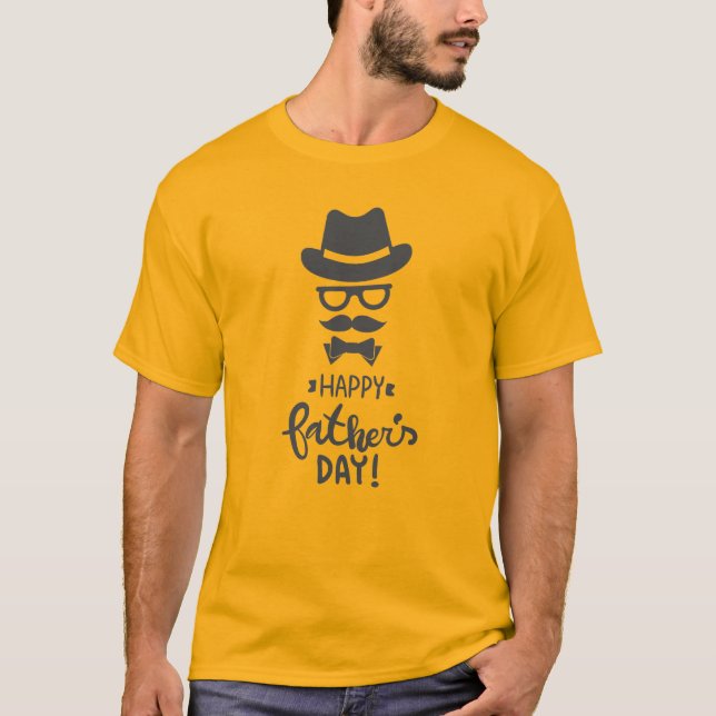 T-shirt Design génial Dire Bonne Fête des pères (Devant)