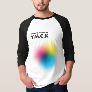 T-shirt Design graphique CMJN Impression YMCA Joke