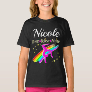 T-SHIRT DESIGN GYMNASTIQUE PERSONNALISÉ BUTS CONCEPTION