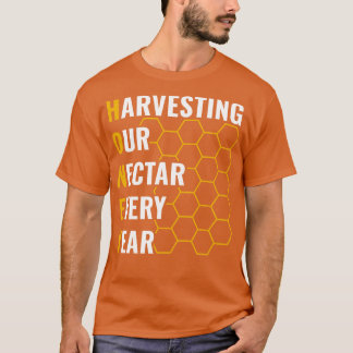 T-shirt Design Homme Miel Récolte Notre Nectar