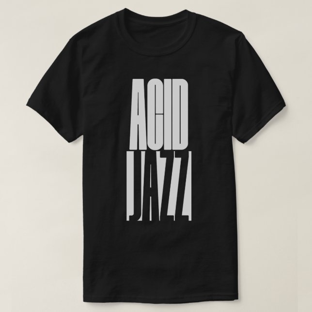 T-shirt design jazz acide (Design devant)