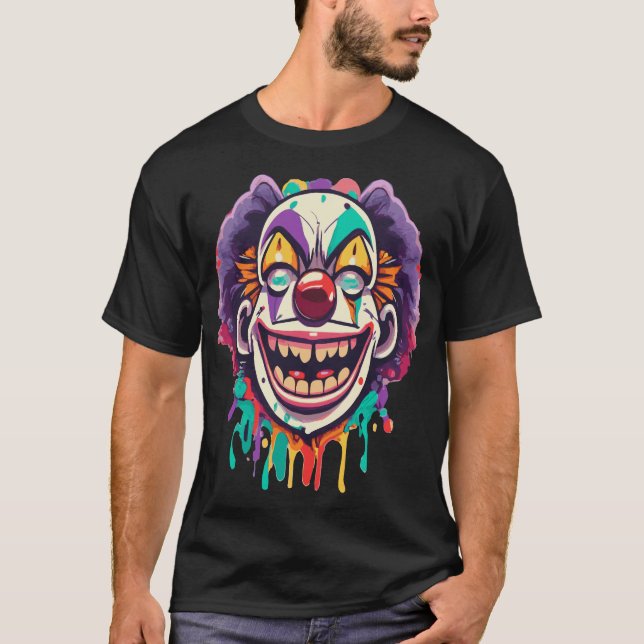 T-shirt Design Joker coloré (Devant)