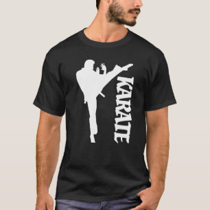 T-shirt Design Karate Taekwondo Practicer Karate