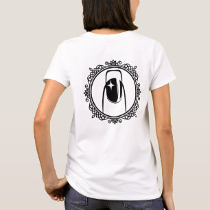 T-shirt Design manicuriste est Belle Art