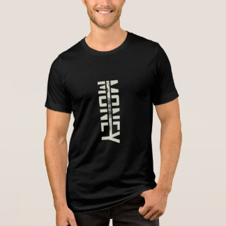 T-Shirt-Design mit Geld-Motiv Tri-Blend Shirt