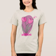 T-Shirt-Design mit Wildblumen ADVcreators Artikel 