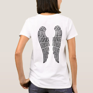 T-shirt Design original Elégant et isolé Angel Wings