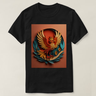T-shirt Design Papier Phoenix