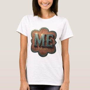 T-shirt Design personnalisé Or ME EST 1971