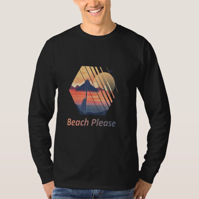 T-shirt Design Plage Pour Hommes Femmes Pause Été Aloha Be (Devant)