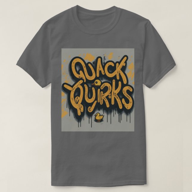 T-shirt design pour canard amusant et unique pour  (Design devant)